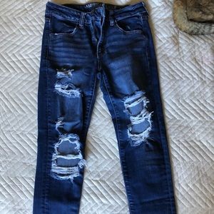 American Eagle Ripped Jeggings